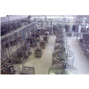 Línea de producción de leche pasteurizada