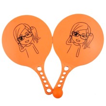 Factory directly sales Plastic beach rackets set games