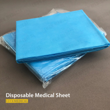 Non Woven PP Material Stretcher Blue Sheet