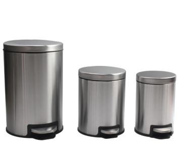 Stainless steel bin easy to clean