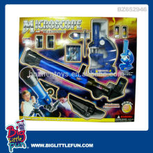 Science toys microscope and toy telescope