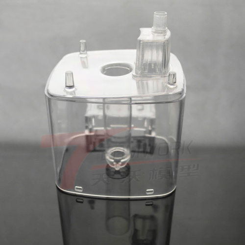 CNC machining transparent acrylic clear plastic prototype