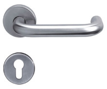 Stainless steel tubing lever handle