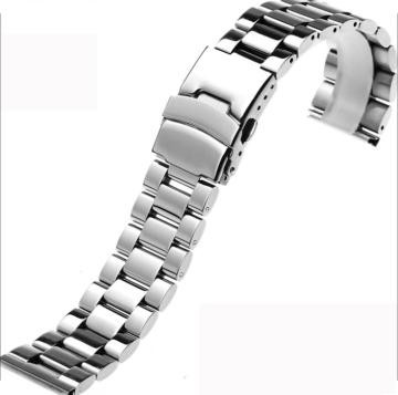 Solid metal bracelet for watches