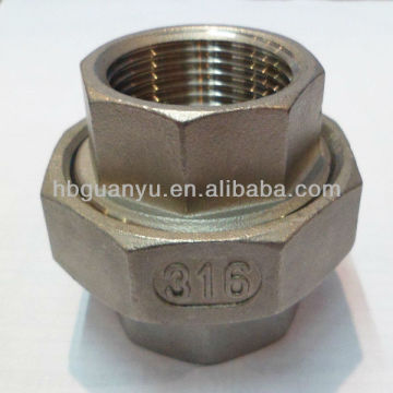 2 inch stainless steel union pipe fitting with CE certificate