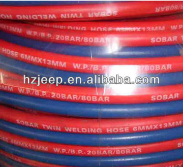 Twin hose,Twin welding hose /oxygen hose /acetylene hose,6mm welding hose