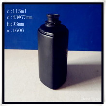 115ml Matte Glass Prefume Bottles with Flat Shape