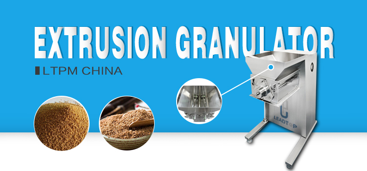 High Efficient Rotary Drum Wet Extruding Granulator