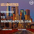 Servizio di spedizione internazionale LCL da Qingdao a Minneapolis