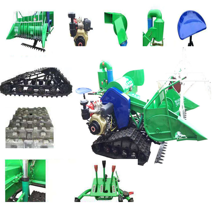 New Design Small Wheat Rice Grain Combine Harvester With Great Price