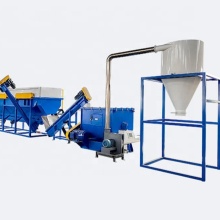 PET LDPE HDPE Waste Plastic Recycling Line