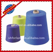 40s/3 spun dyed yarn polyester paper cone