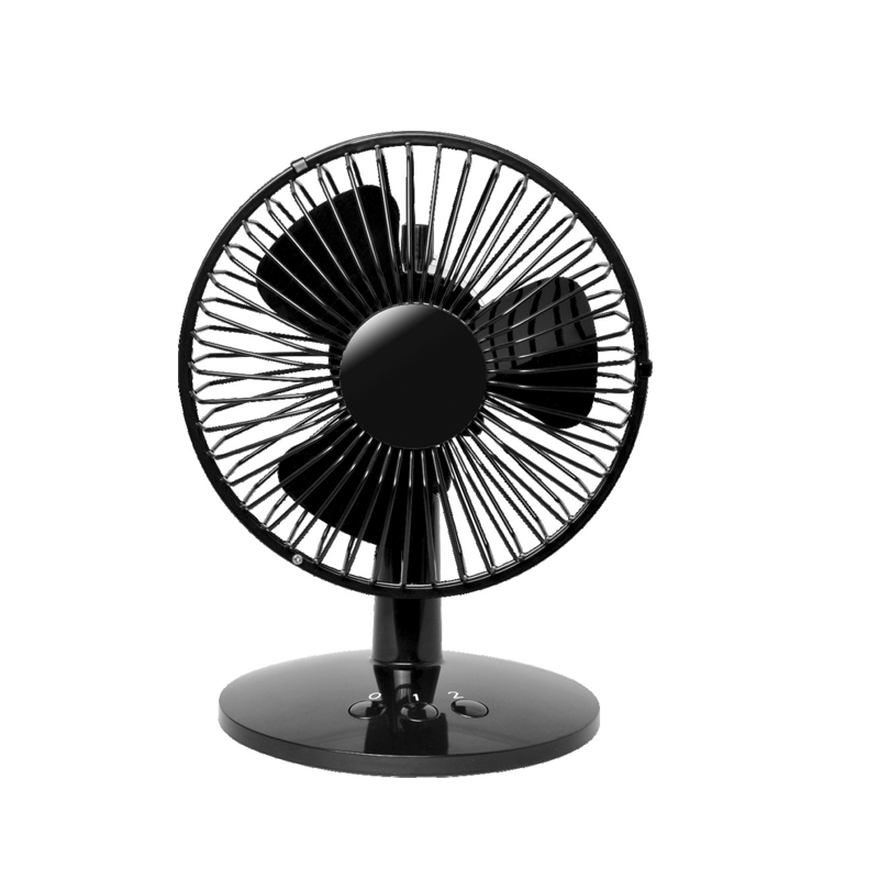 Black Fan Stand mahai diseinu sinplea