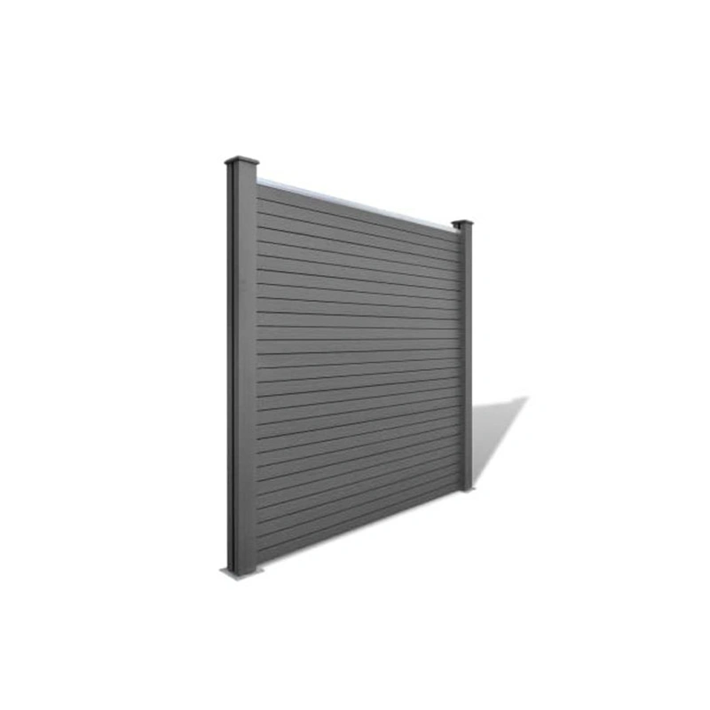 High Quality WPC Board Easy Install Wood Plastic Composite Fence Panel