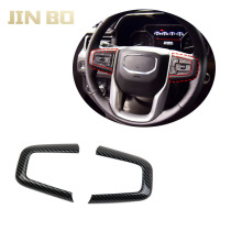 Carbon Fiber Interior Steering Wheel Trim for GMC Yukon XL & Yukon 2021-2022