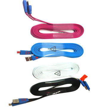 Smile face noodle cable without LED