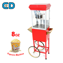 Inexpensive Wholesale Large Old Fashioned Hot-Oil Red 8Oz Popcorn Maker