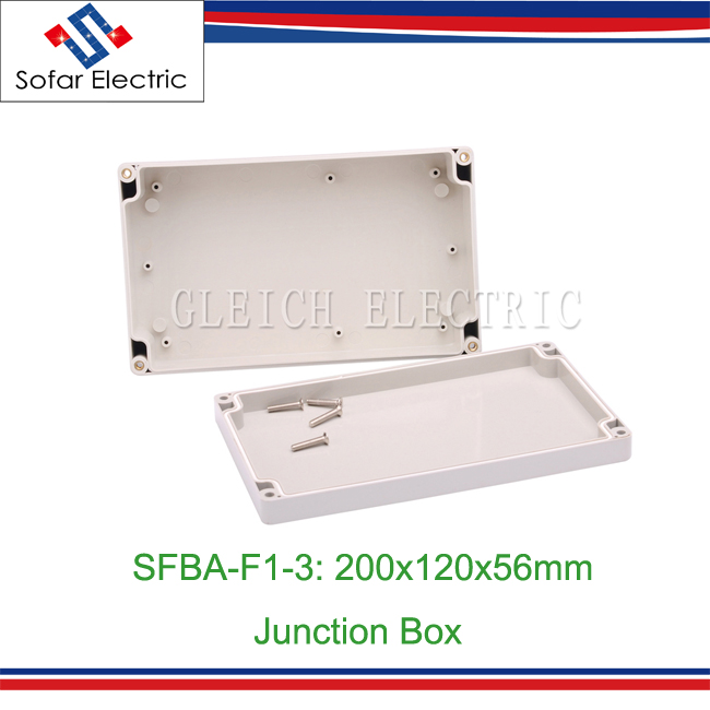 200x120x56mm IP65 Waterproof Plastic Cable Junction Box