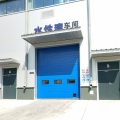 Fast action industry high speed sectional door