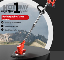 Compact Electric Garden Tool with Lithium Battery: Multi-function Hoe Trimmer for Small Lawns