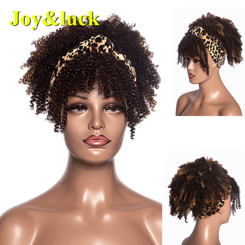 Wholesale Wigs Black Head Band Wavy Ladies Hair Long Natural Body Waves Blonde Headband Wigs for Black Women Synthetic Hair Wigs