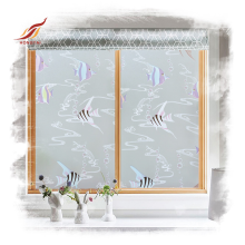 static cling glass decal film window privacy stickers