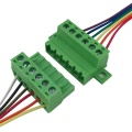 패널 5.08mm 단자대에 고정된 28-12AWG