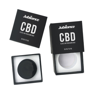 Custom Printed CBD Wax Oil Jar Packaging Box