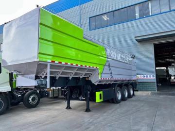 Poultry Feed Trailer Bulk Feed Trailer