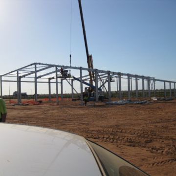 Steel structure warehouse building plans