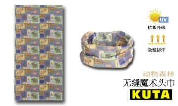 Seamless magic scarf headwear