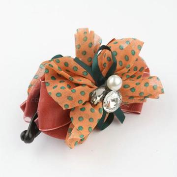 Designer with CZ diamond girls metal clasp barrettes