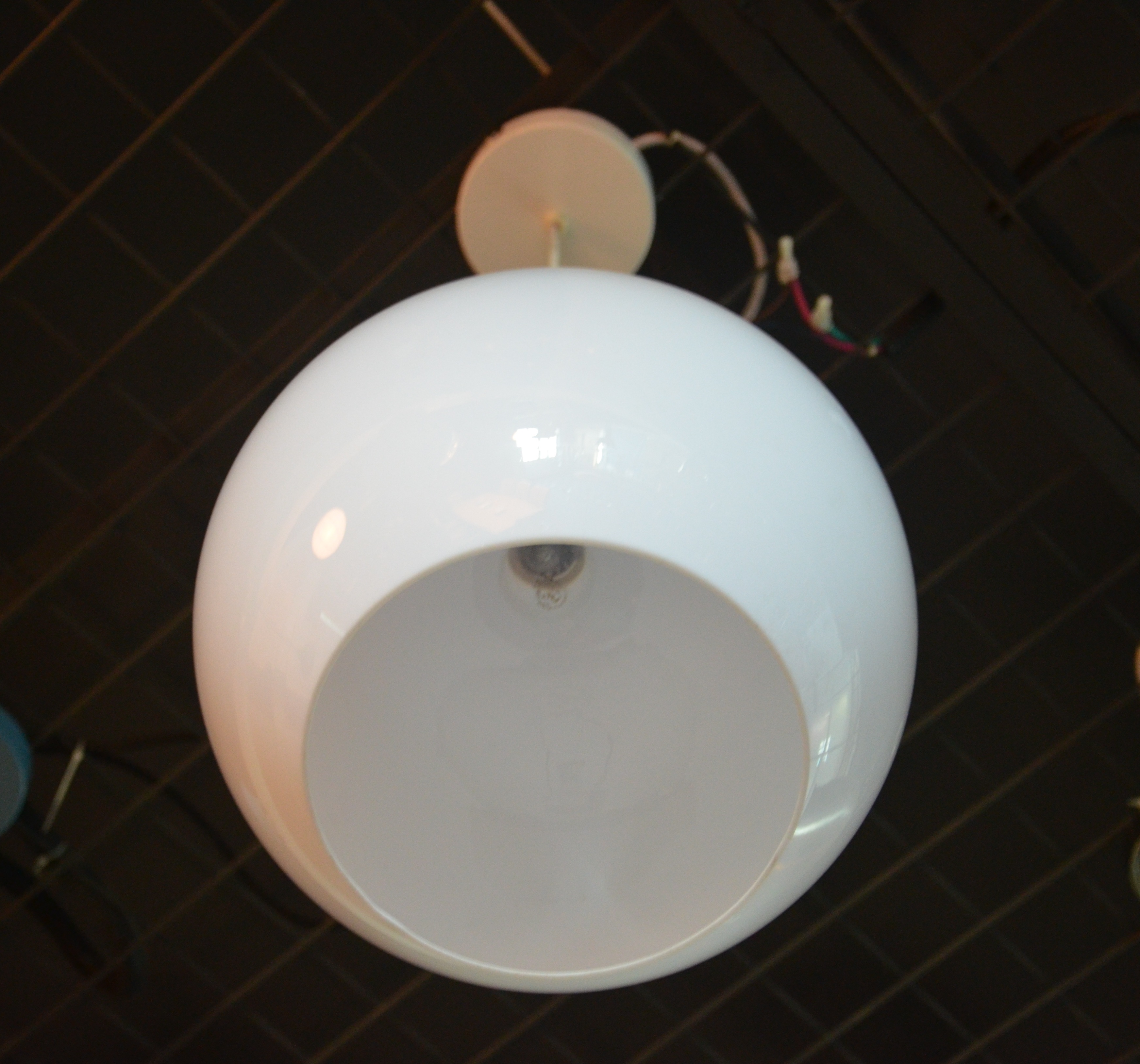 Halogen Bulbs Pendant Lamp Pendant Light Wire Basket Style Dining Light Modern Pendant