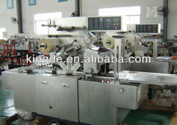 Automatic perfume box wrapping machine