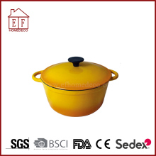 Enamel Round Casserole Pots