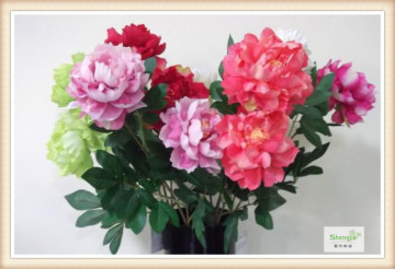 High Quality Artificial Decorative Beautiful Wedding And Indoor and Outdoor  Decoration ,Fashion, New Style,2 heads penoy