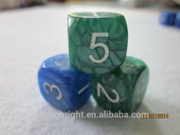 16mm pearl plastic dice