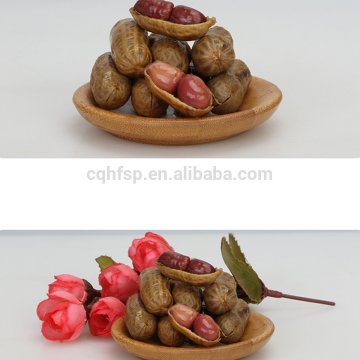 High nutritional value boiled red skin peanuts