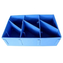 Corrugated Plastic Wine Glass and Garment Storage Box