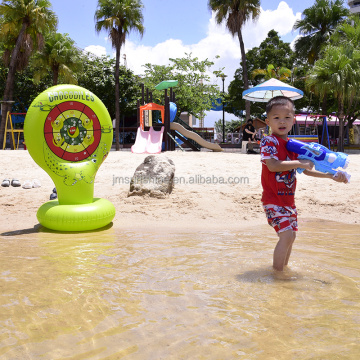 Panas menjual Kiddie Crocodile Inflatable Target Target Topsout