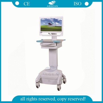 AG-WT002C all in one computer medical trolley