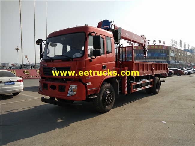 Dongfeng 5ton Truck mounted Telescopic Cranes