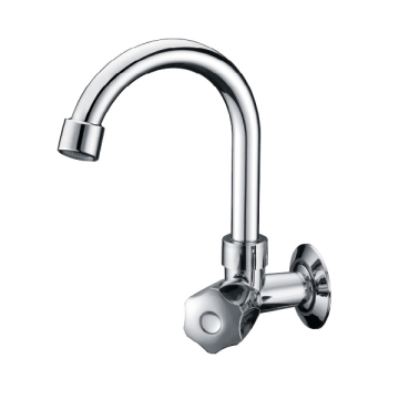 contemporary chrome plating kitchen sink faucet