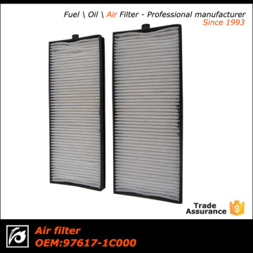 Car cabin truck parts car filter/ auto air filter