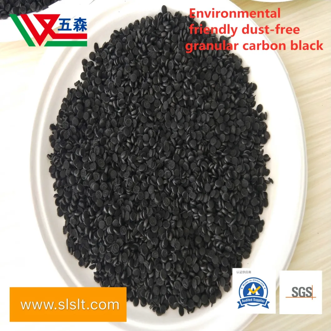 Environmental Friendly Dust-Free Granular Carbon Black, Dust-Free Carbon Black Black Particles