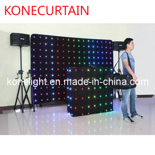 Kone--LED Vision Curtain Booth Light for Disco, Mobile DJ