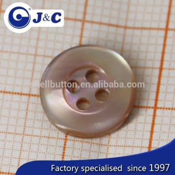 2015 fashion brown MOP shell button