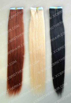 Hot Sale PU Tape Remy Hair Weft