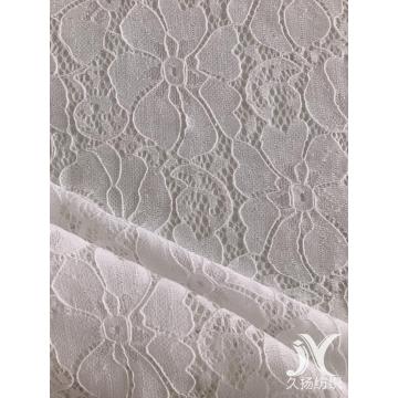 Spandex Poly Lace Branco