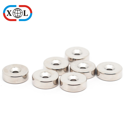 Strong Neodymium Disc Countersunk Hole Magnets